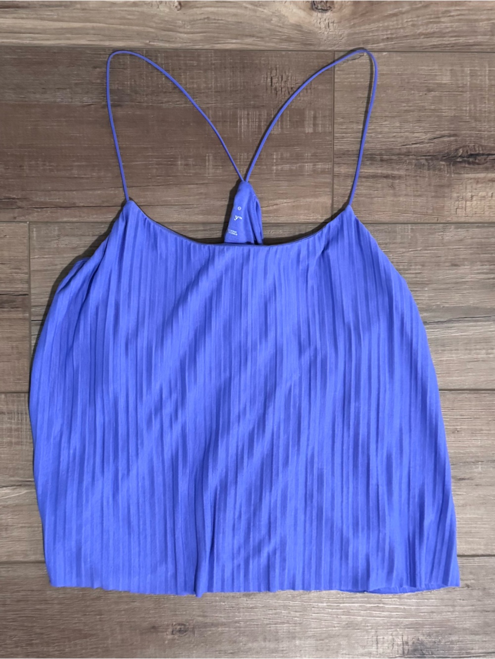 a new day Putple Pleated Spaghetti-Strap Camisole